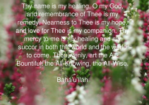 Healing Prayer Riverside CA - Thy Name is My Healing O my God